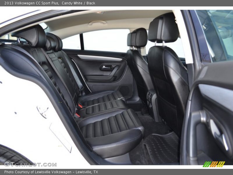 Candy White / Black 2013 Volkswagen CC Sport Plus