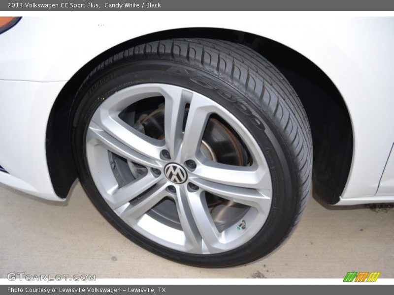 Candy White / Black 2013 Volkswagen CC Sport Plus