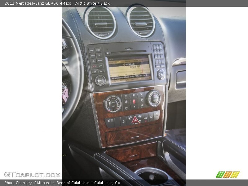 Arctic White / Black 2012 Mercedes-Benz GL 450 4Matic
