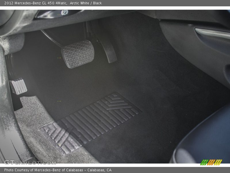 Arctic White / Black 2012 Mercedes-Benz GL 450 4Matic
