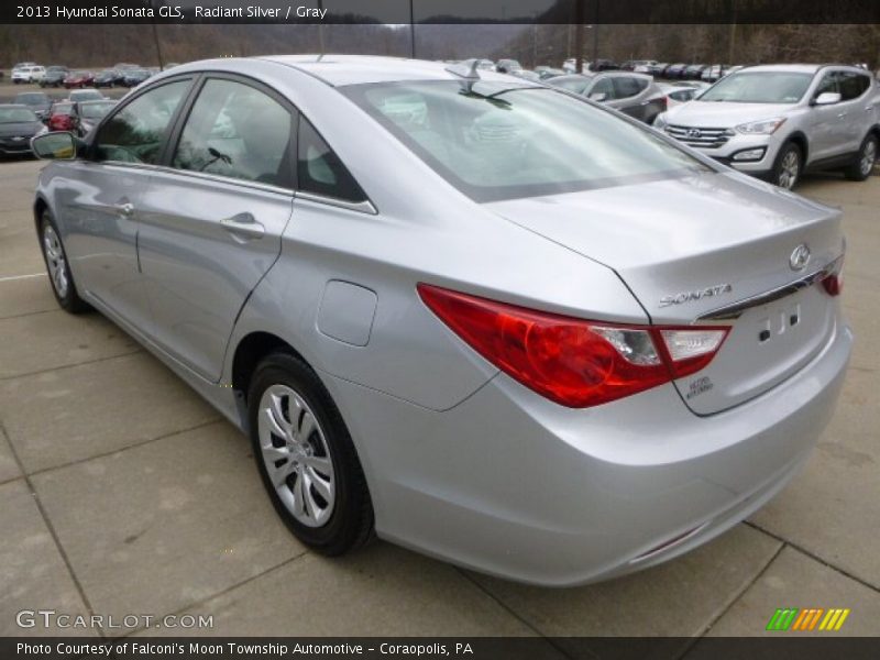 Radiant Silver / Gray 2013 Hyundai Sonata GLS