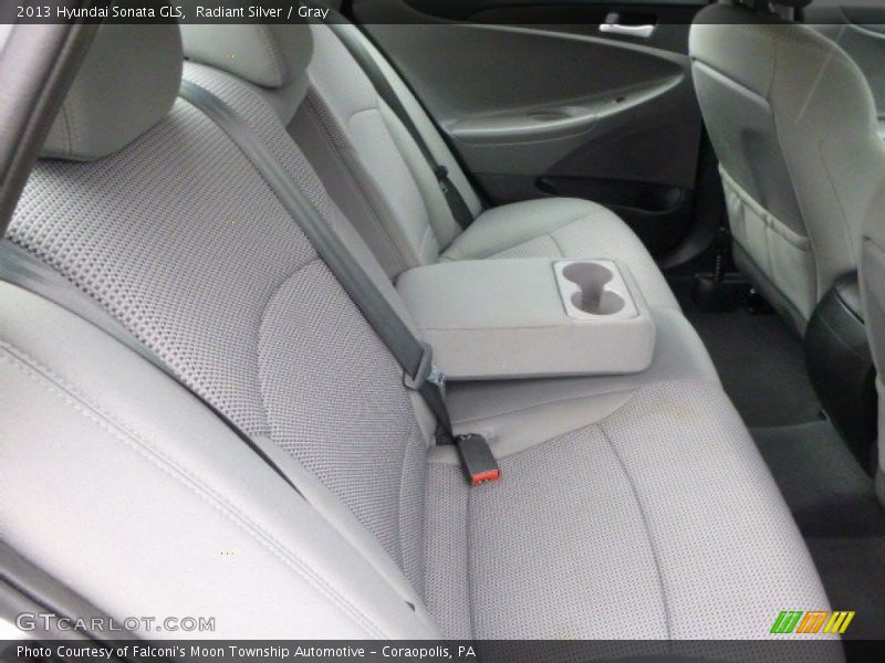 Radiant Silver / Gray 2013 Hyundai Sonata GLS