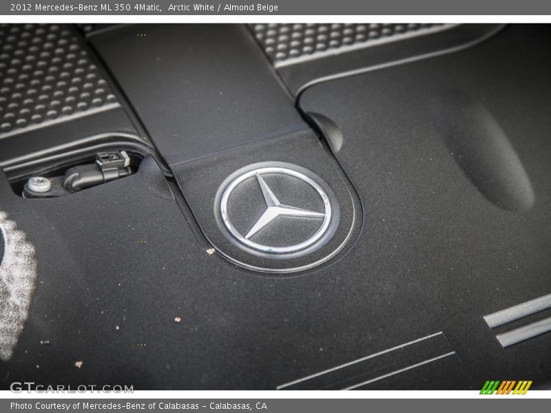 Arctic White / Almond Beige 2012 Mercedes-Benz ML 350 4Matic