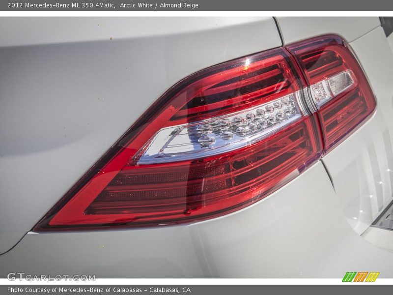 Arctic White / Almond Beige 2012 Mercedes-Benz ML 350 4Matic