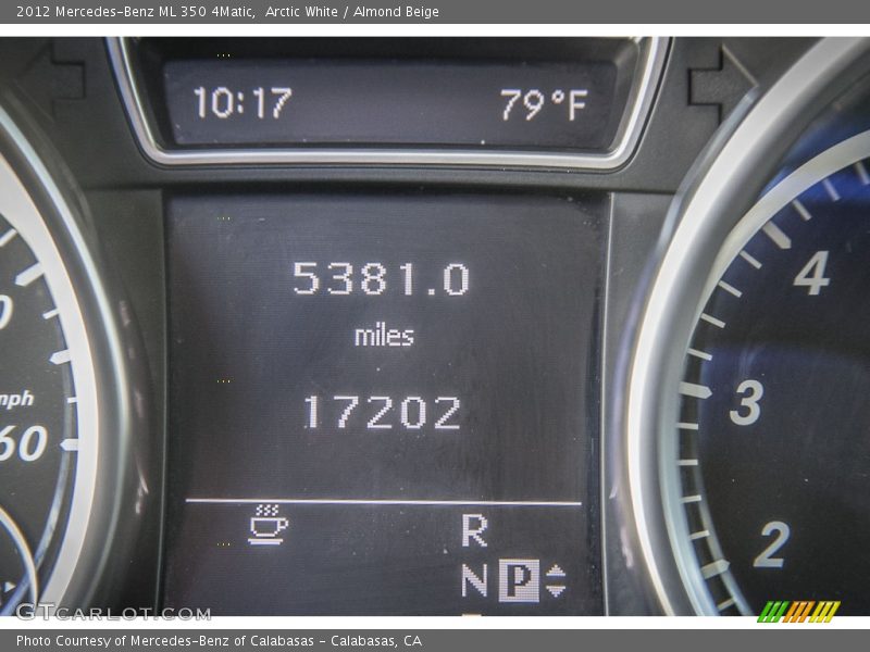 Arctic White / Almond Beige 2012 Mercedes-Benz ML 350 4Matic