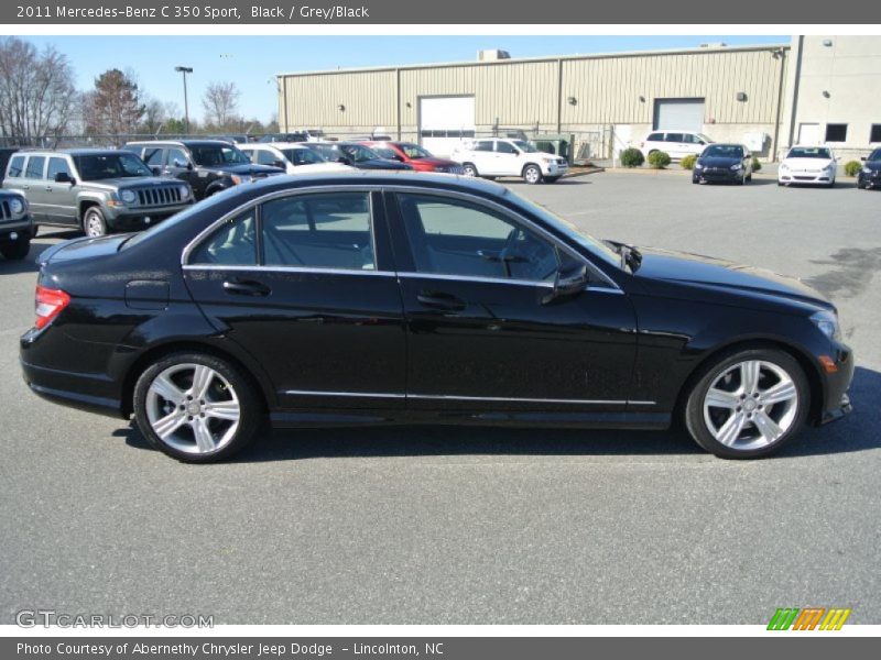 Black / Grey/Black 2011 Mercedes-Benz C 350 Sport