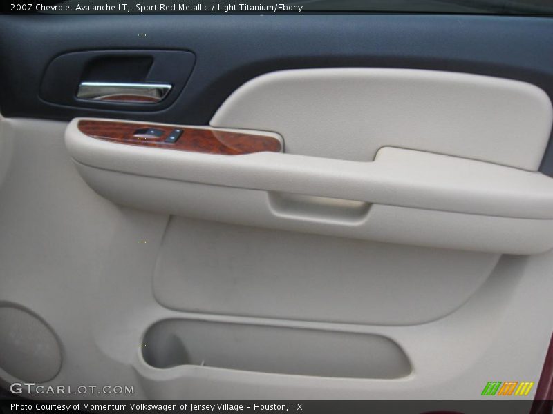 Sport Red Metallic / Light Titanium/Ebony 2007 Chevrolet Avalanche LT