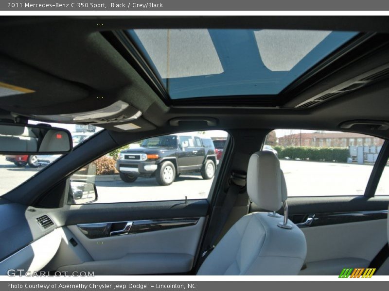 Black / Grey/Black 2011 Mercedes-Benz C 350 Sport
