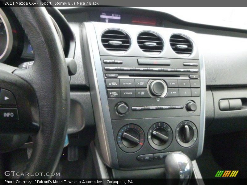 Stormy Blue Mica / Black 2011 Mazda CX-7 i Sport