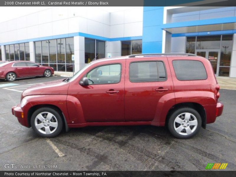 Cardinal Red Metallic / Ebony Black 2008 Chevrolet HHR LS
