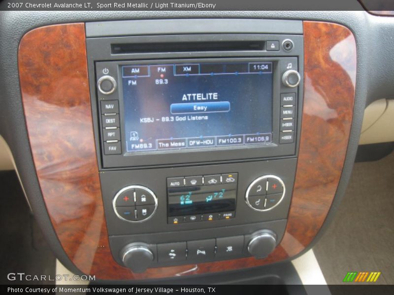 Sport Red Metallic / Light Titanium/Ebony 2007 Chevrolet Avalanche LT