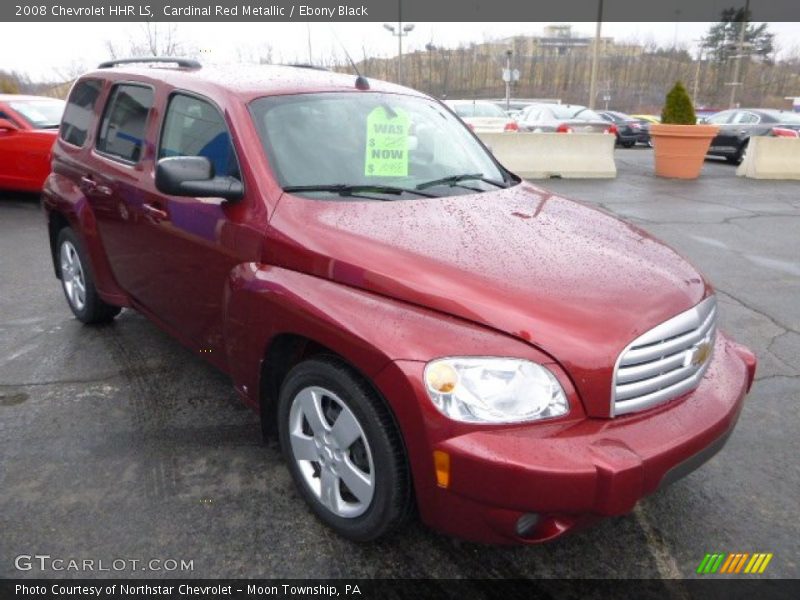 Cardinal Red Metallic / Ebony Black 2008 Chevrolet HHR LS