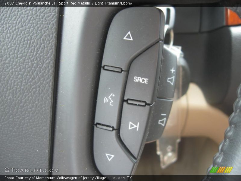 Sport Red Metallic / Light Titanium/Ebony 2007 Chevrolet Avalanche LT