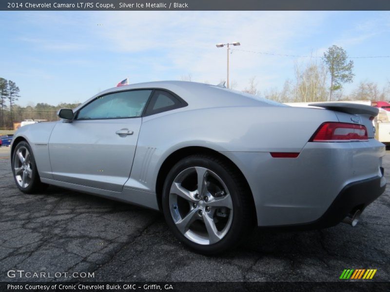 Silver Ice Metallic / Black 2014 Chevrolet Camaro LT/RS Coupe