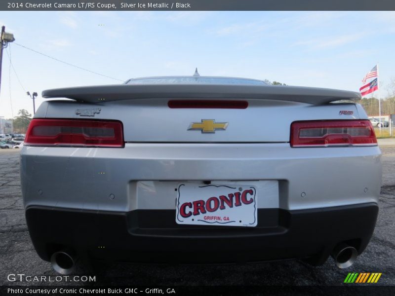Silver Ice Metallic / Black 2014 Chevrolet Camaro LT/RS Coupe