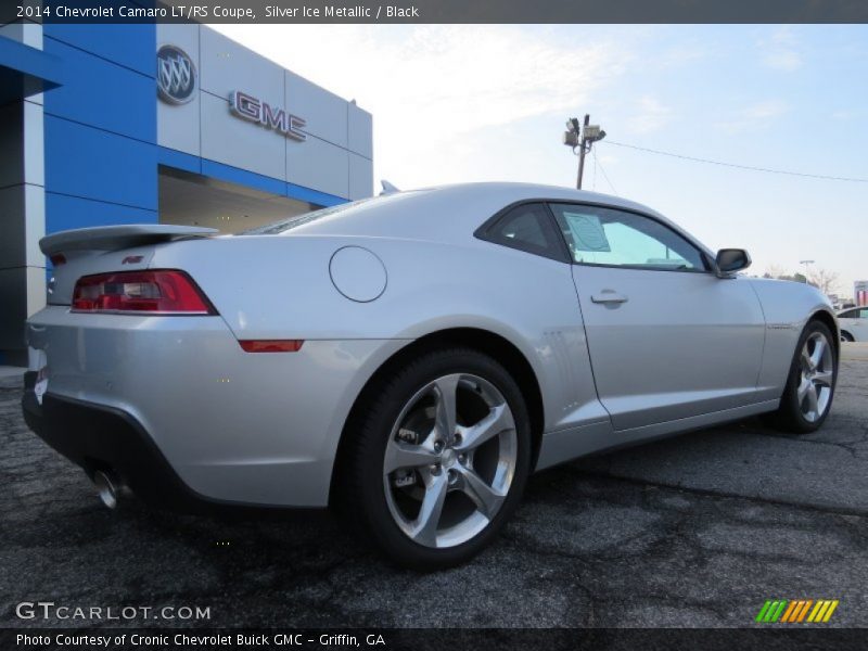 Silver Ice Metallic / Black 2014 Chevrolet Camaro LT/RS Coupe