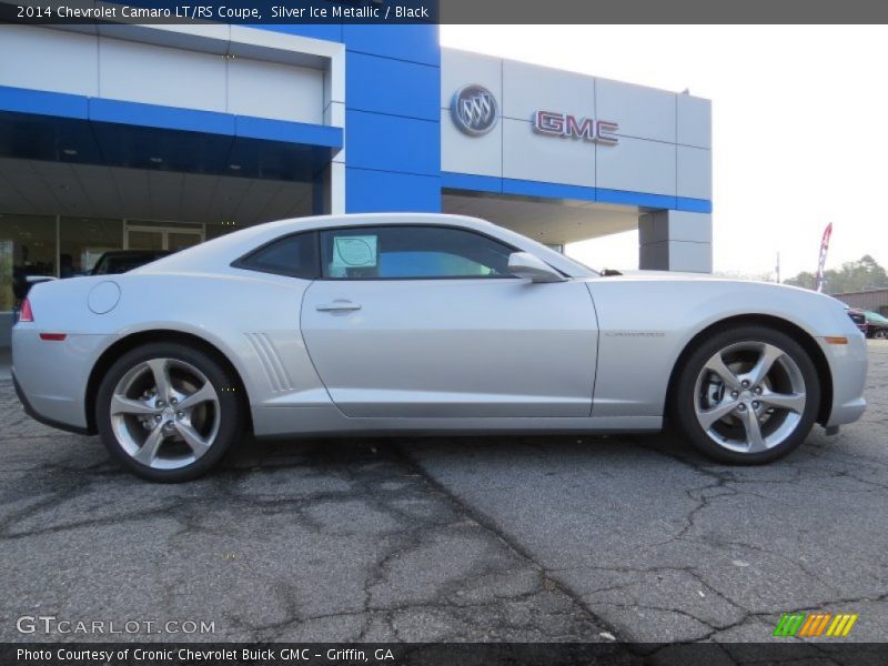 Silver Ice Metallic / Black 2014 Chevrolet Camaro LT/RS Coupe