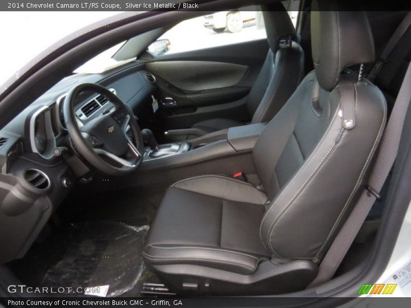 Silver Ice Metallic / Black 2014 Chevrolet Camaro LT/RS Coupe