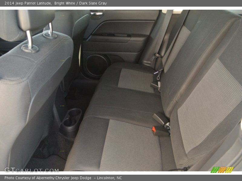 Bright White / Dark Slate Gray 2014 Jeep Patriot Latitude