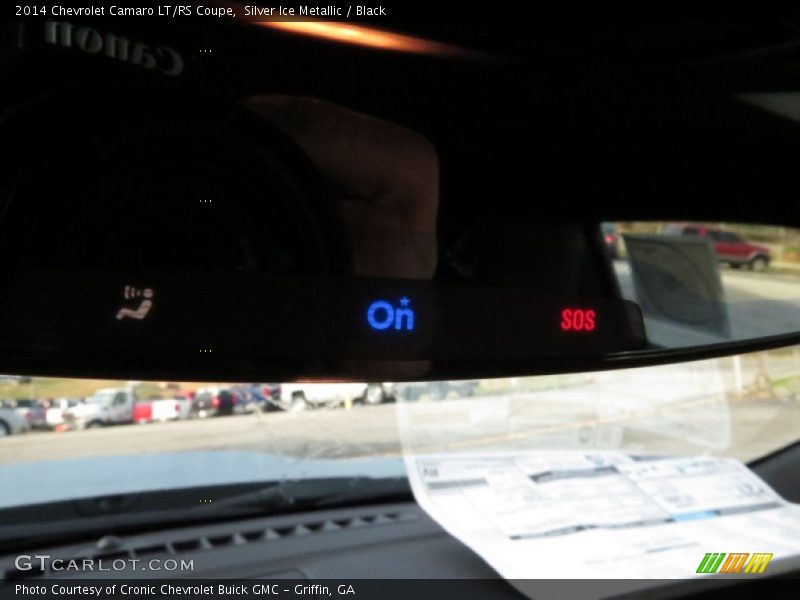 Silver Ice Metallic / Black 2014 Chevrolet Camaro LT/RS Coupe