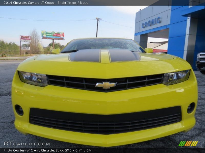 Bright Yellow / Black 2014 Chevrolet Camaro LT Coupe