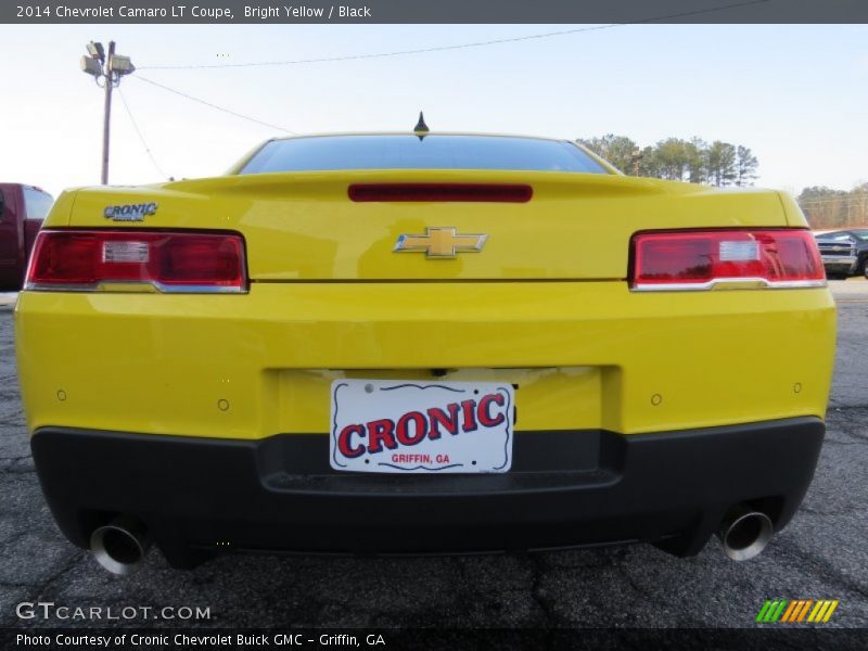 Bright Yellow / Black 2014 Chevrolet Camaro LT Coupe