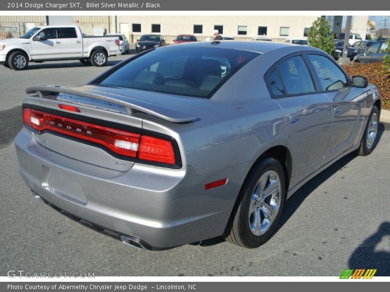 Billet Silver Metallic / Black 2014 Dodge Charger SXT