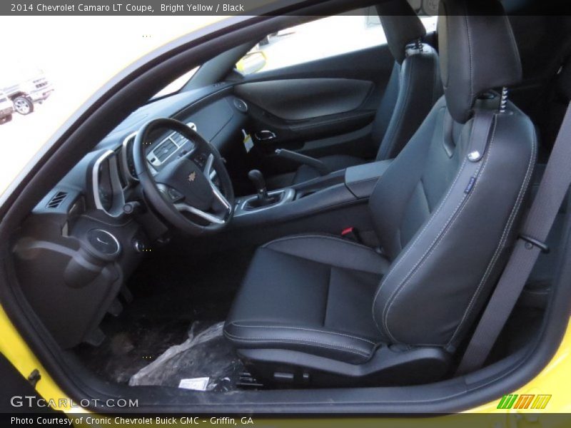 Bright Yellow / Black 2014 Chevrolet Camaro LT Coupe
