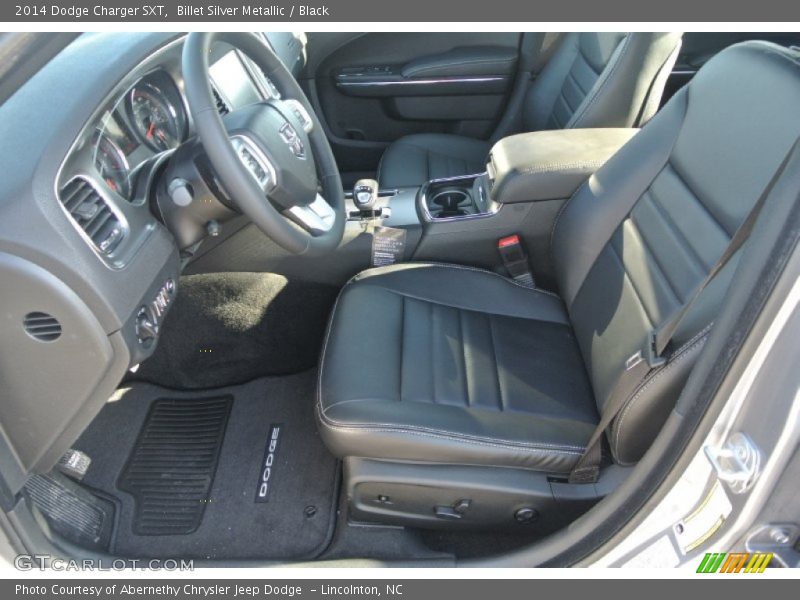 Billet Silver Metallic / Black 2014 Dodge Charger SXT