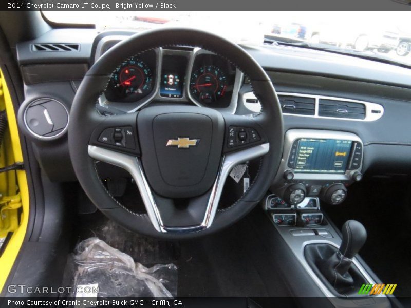 Bright Yellow / Black 2014 Chevrolet Camaro LT Coupe
