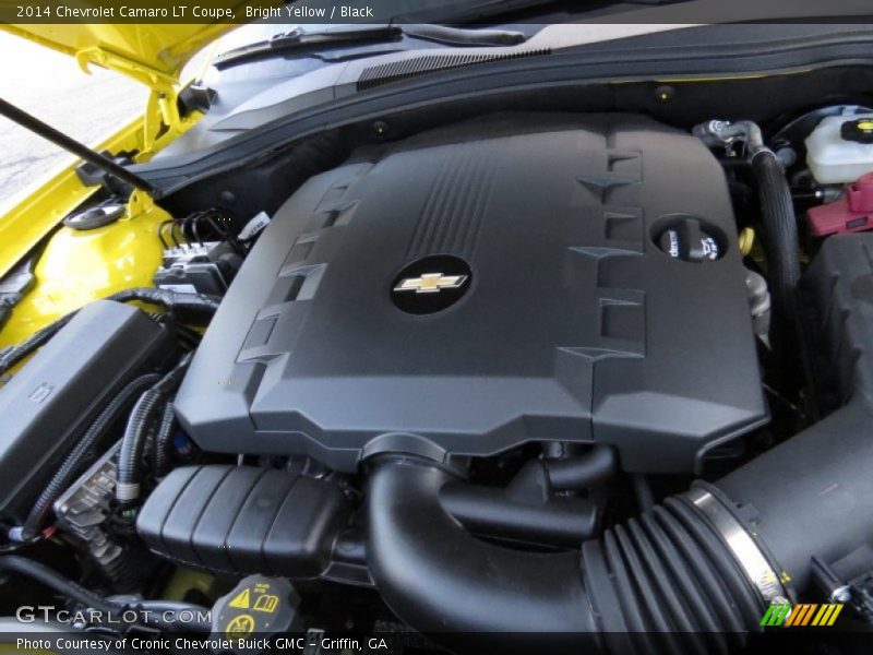 Bright Yellow / Black 2014 Chevrolet Camaro LT Coupe
