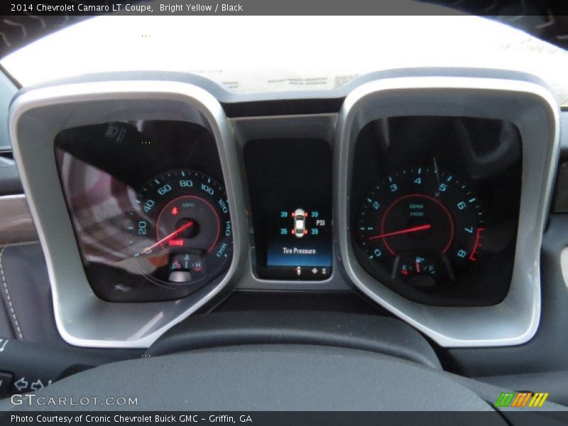 Bright Yellow / Black 2014 Chevrolet Camaro LT Coupe