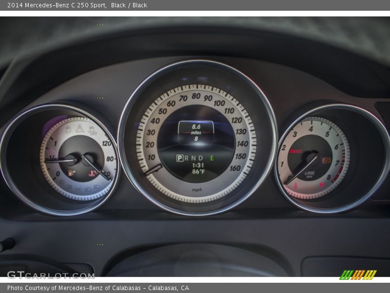 Black / Black 2014 Mercedes-Benz C 250 Sport
