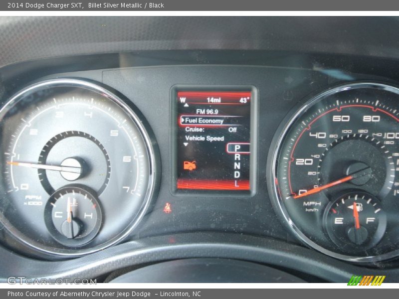 Billet Silver Metallic / Black 2014 Dodge Charger SXT