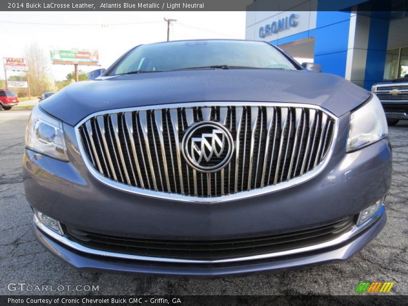 Atlantis Blue Metallic / Light Neutral 2014 Buick LaCrosse Leather