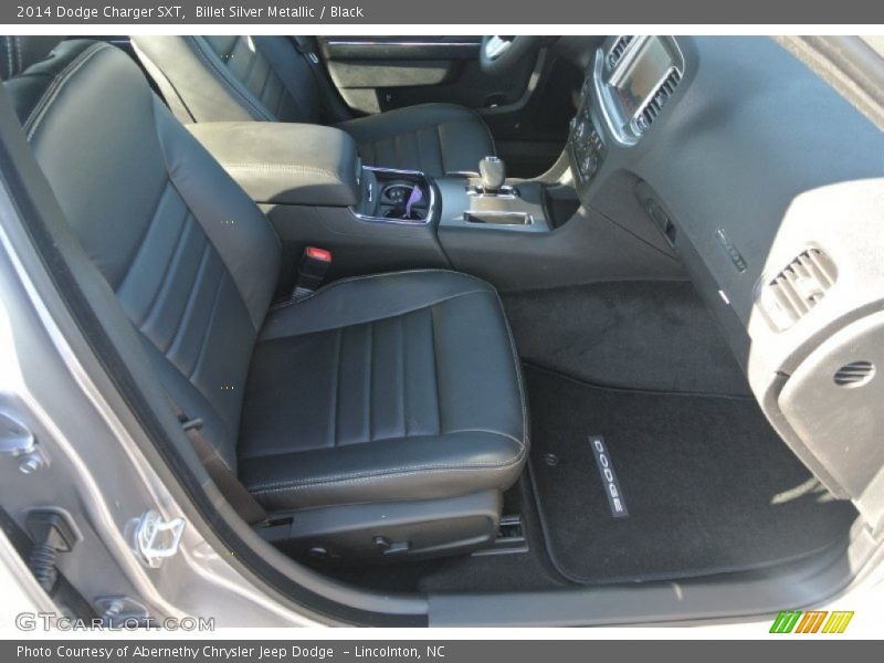 Billet Silver Metallic / Black 2014 Dodge Charger SXT