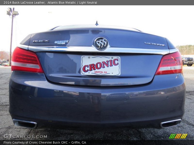 Atlantis Blue Metallic / Light Neutral 2014 Buick LaCrosse Leather