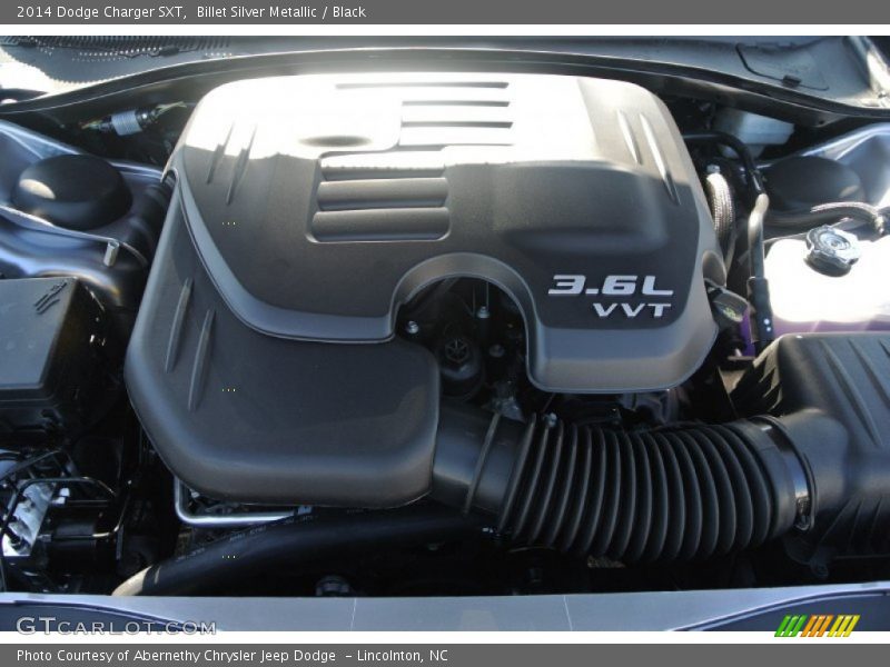 Billet Silver Metallic / Black 2014 Dodge Charger SXT