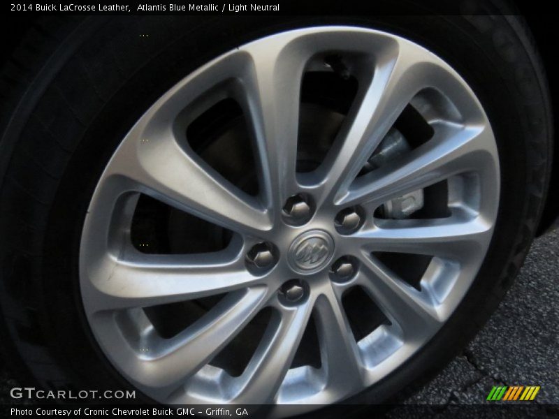 Atlantis Blue Metallic / Light Neutral 2014 Buick LaCrosse Leather
