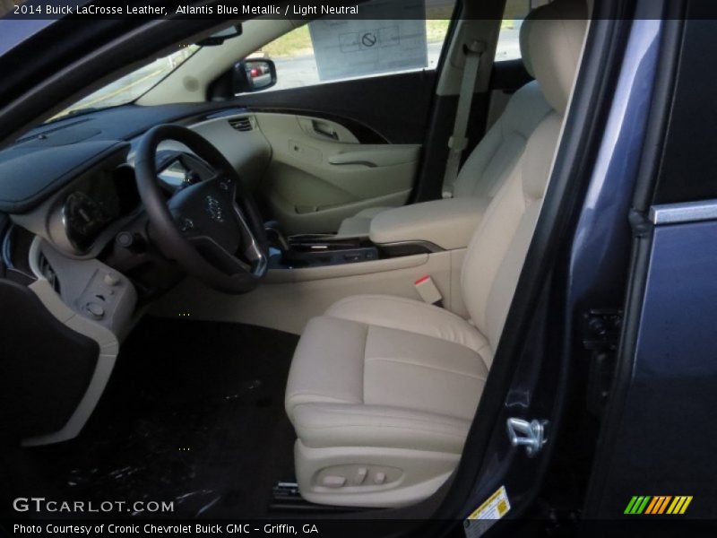 Atlantis Blue Metallic / Light Neutral 2014 Buick LaCrosse Leather