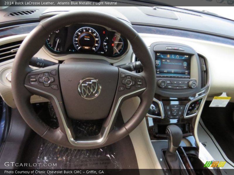 Atlantis Blue Metallic / Light Neutral 2014 Buick LaCrosse Leather