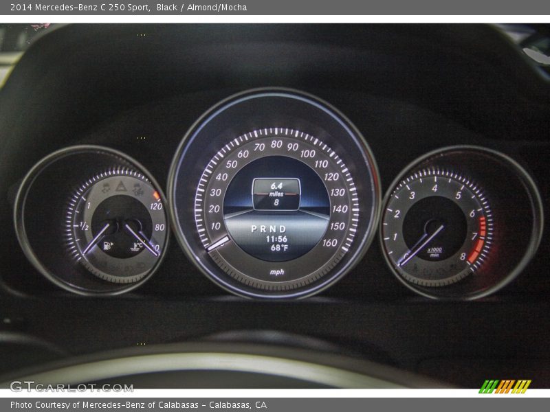 Black / Almond/Mocha 2014 Mercedes-Benz C 250 Sport