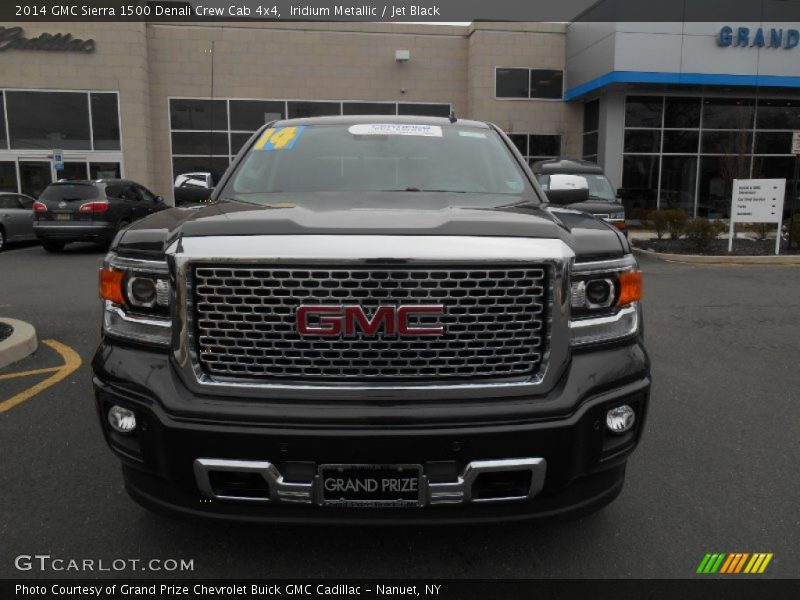 Iridium Metallic / Jet Black 2014 GMC Sierra 1500 Denali Crew Cab 4x4