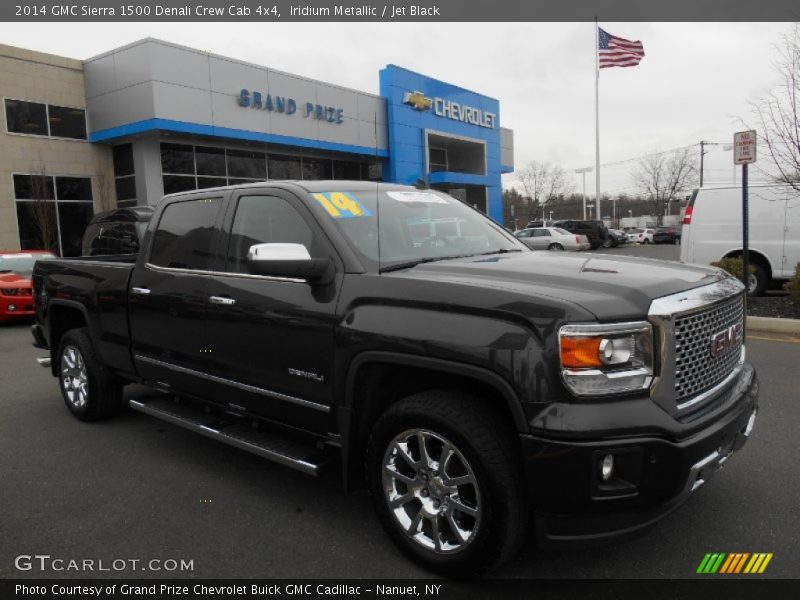 Iridium Metallic / Jet Black 2014 GMC Sierra 1500 Denali Crew Cab 4x4