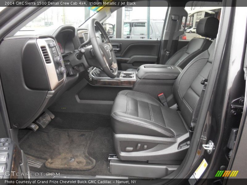  2014 Sierra 1500 Denali Crew Cab 4x4 Jet Black Interior