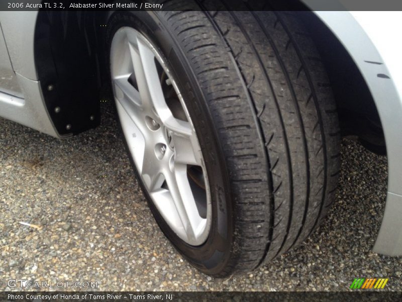 Alabaster Silver Metallic / Ebony 2006 Acura TL 3.2