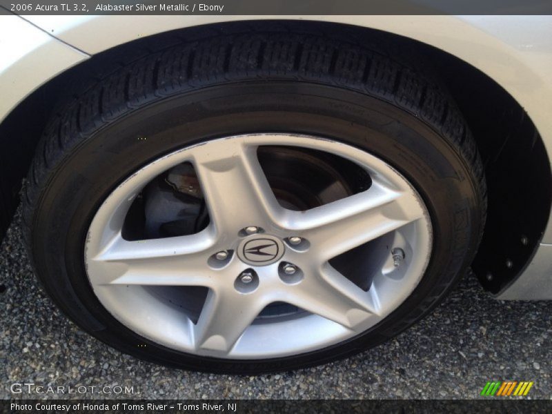 Alabaster Silver Metallic / Ebony 2006 Acura TL 3.2