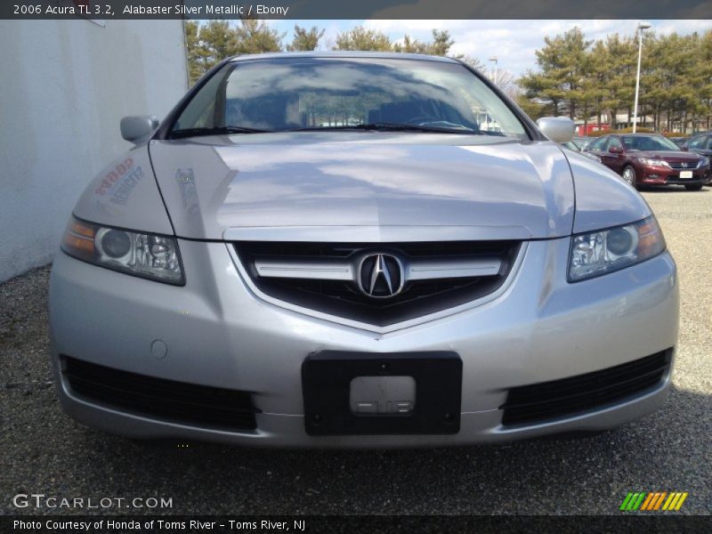 Alabaster Silver Metallic / Ebony 2006 Acura TL 3.2