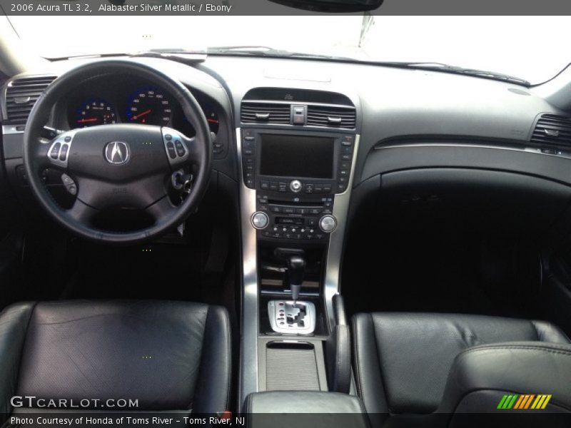 Alabaster Silver Metallic / Ebony 2006 Acura TL 3.2