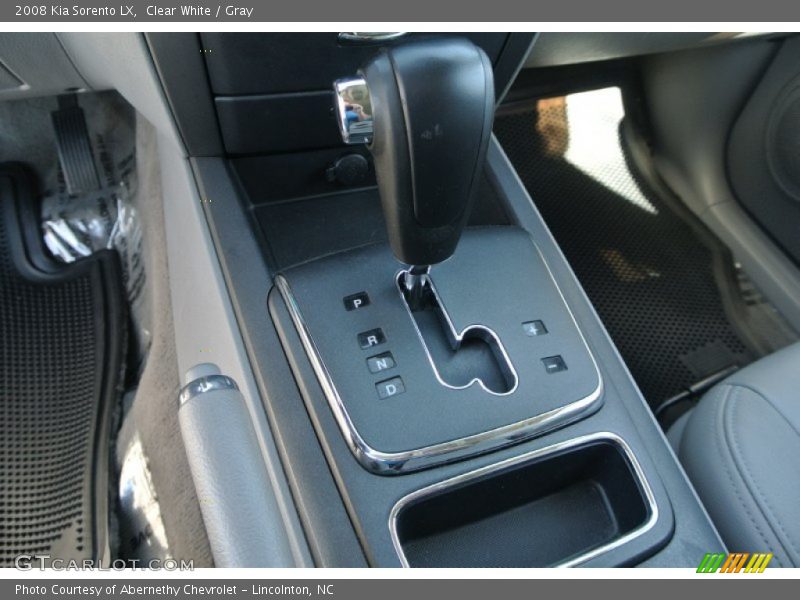 Clear White / Gray 2008 Kia Sorento LX